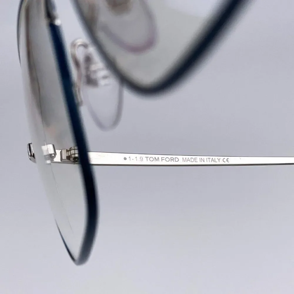 SALE! NEW TOM FORD FT5613-B 098 Butterfly Blue Block Metal Women Eyeglasses